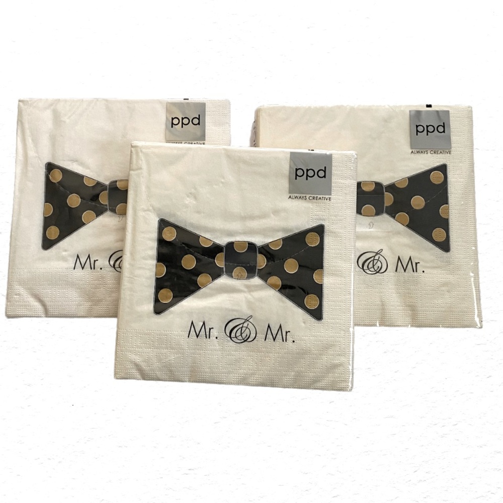 PPD Always Creative Wedding Napkins for Men